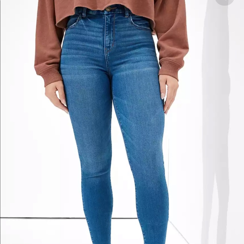 AE Ne(x)t Level Curvy High-Waisted Jegging - 4 Long
